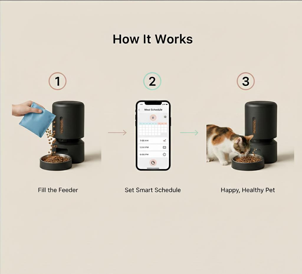 Elevate RhythmFeed™ Smart Feeder